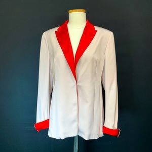AKRIS LONG SILK BLAZER